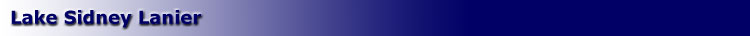 Lake Sidney Lanier